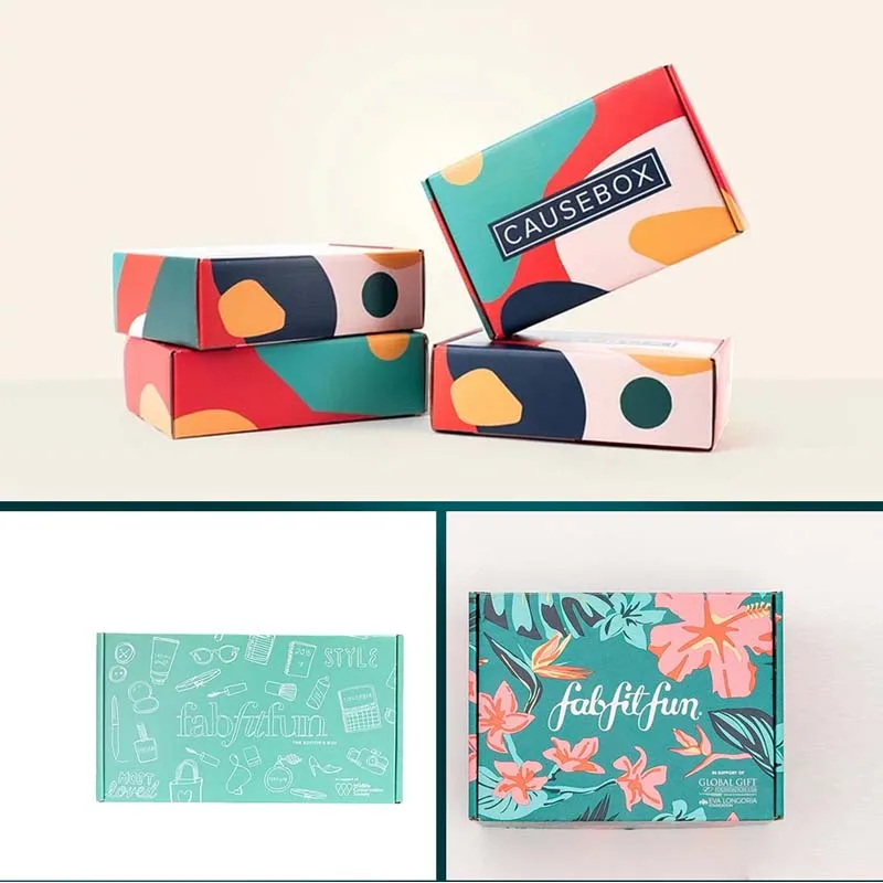 GONHUA paper mailing box corrugated packaging mailer shipping paper box shipping boxes for small business