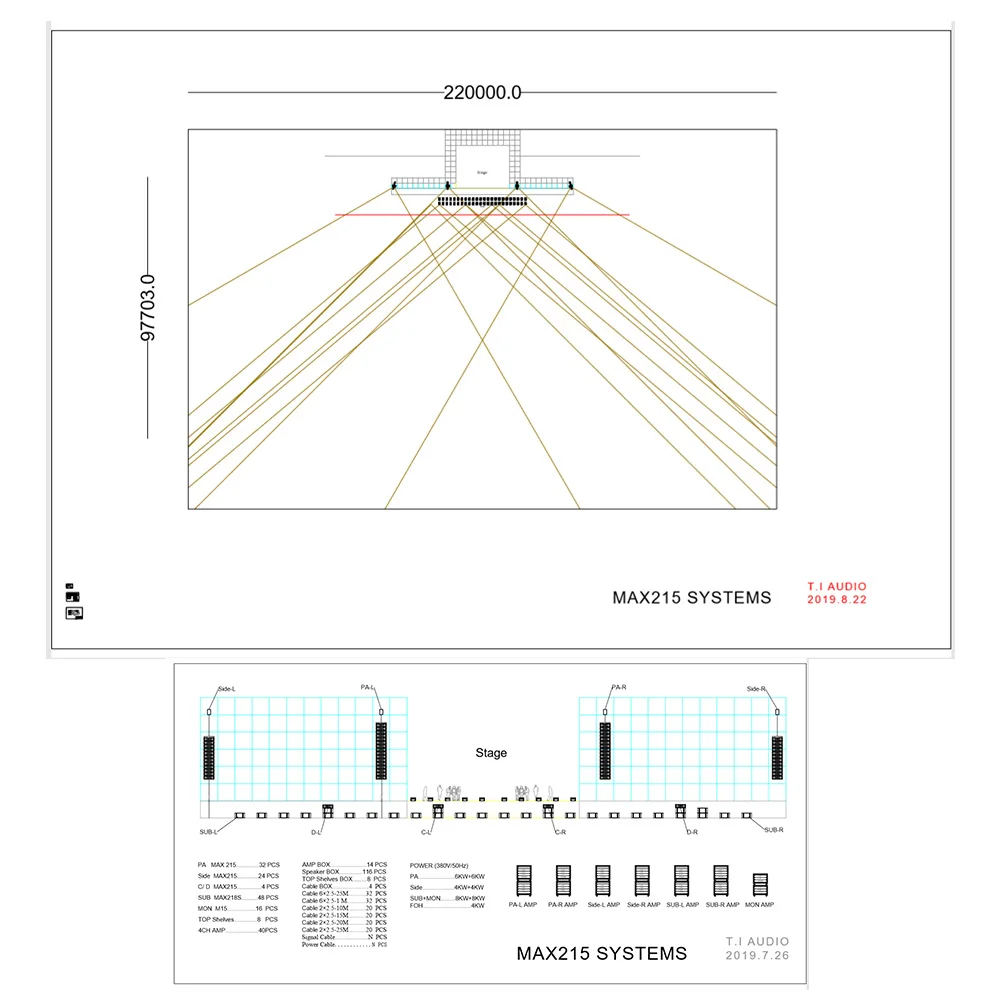 Professional Customized Stage Equipment Custom Audio, LED Display, Dj Mixer