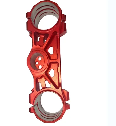 Manufacturer Aluminum Parts Machining Accessories Customized Cnc Parts front fork connecting plate