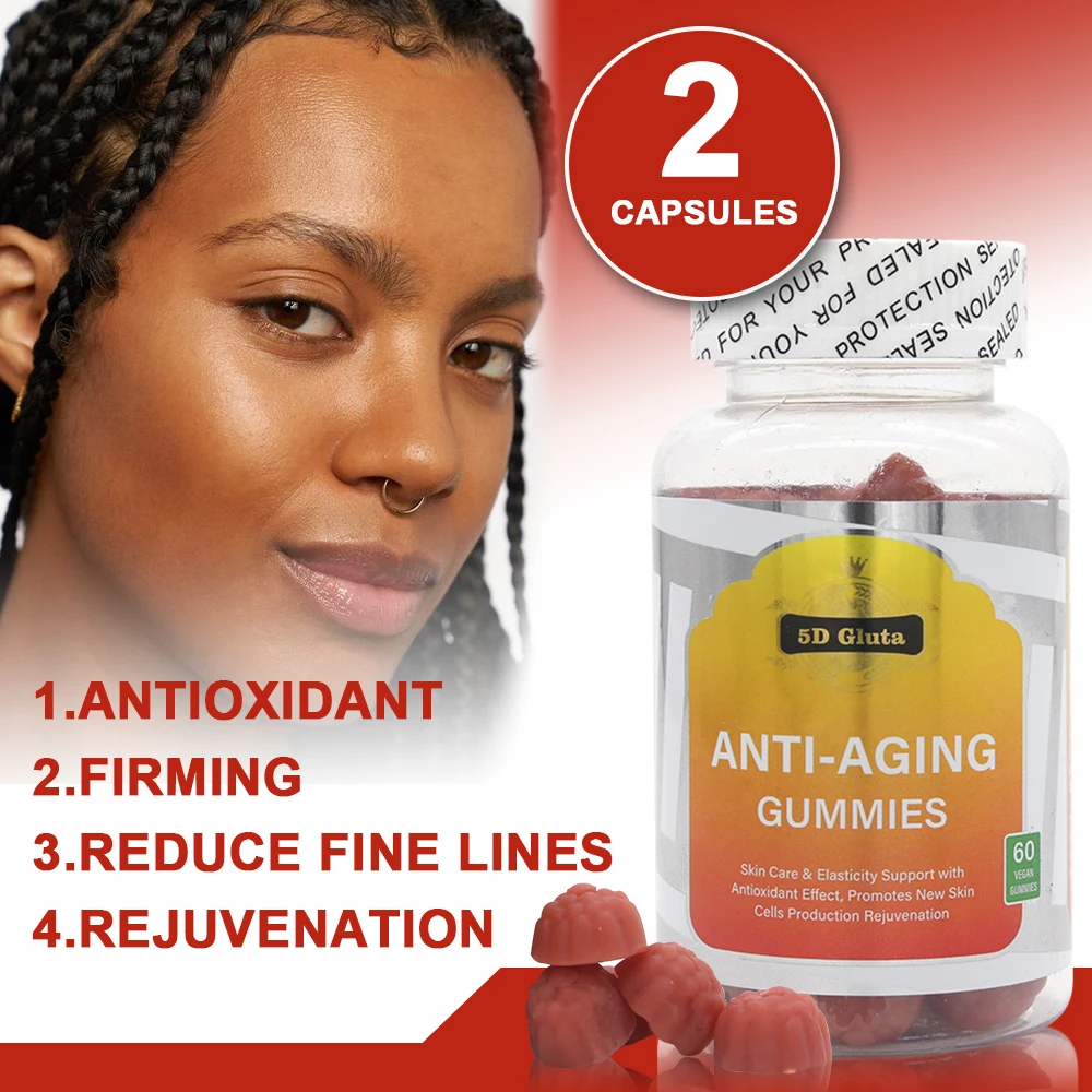 Collagen Gummies Candy Hair Skin And Nails Glutathiones Health Care Product Supplements Vitamins Collagen Gummies For Skin