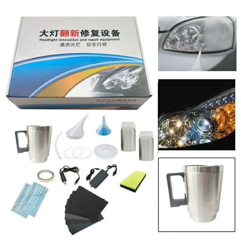 Selling Hot Sale High Quality Restore Restoration Kit Car Lamp Lens Headlamp Remover With Ce Certificate