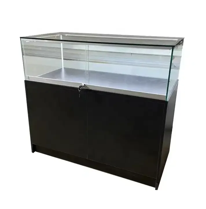 Product display cabinet Smoke cabinet Jewelry glass cabinet glass display showcase
