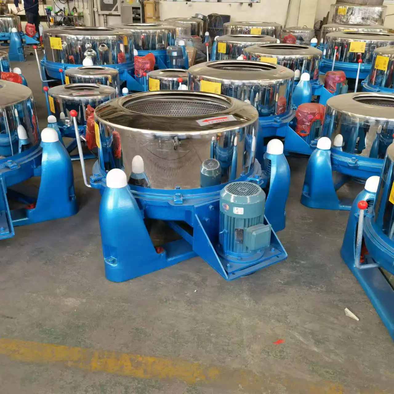 Electric Clothes Centrifugal Dryer New Hydraulic Textile Extractor with Engine Motor and Bearing for Hotels