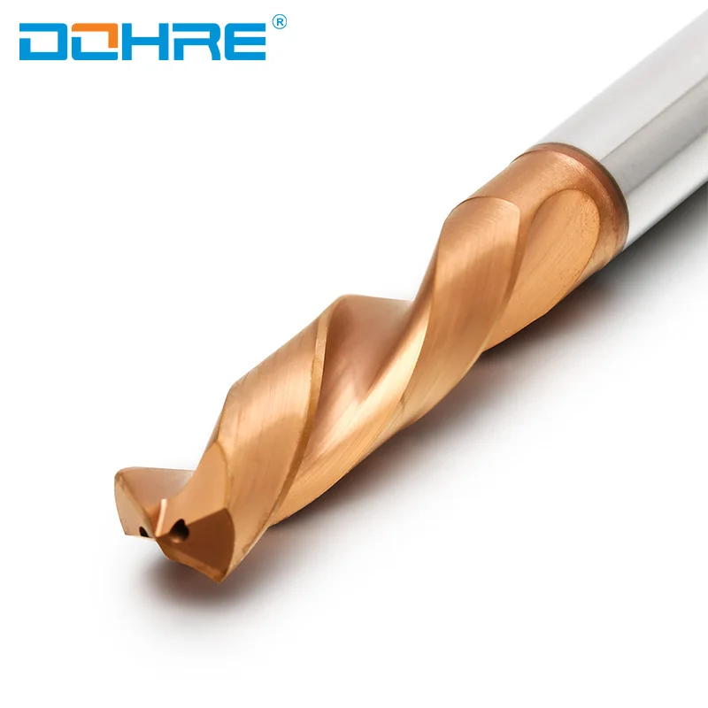DOHRE Great Centering Performance Dream Drill Carbide Drill Coolant Feed Drill with Cylindrical Shank.3D.5D