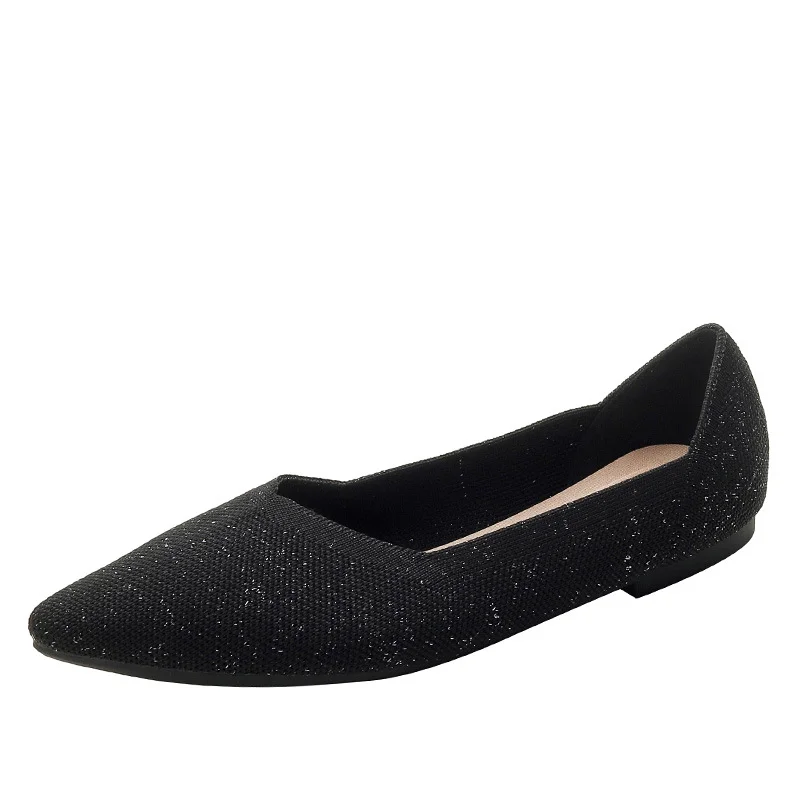Myway Cheap Ladies Beautiful Shoes Women Flat Shoes Comfortable Flat Shoes Female