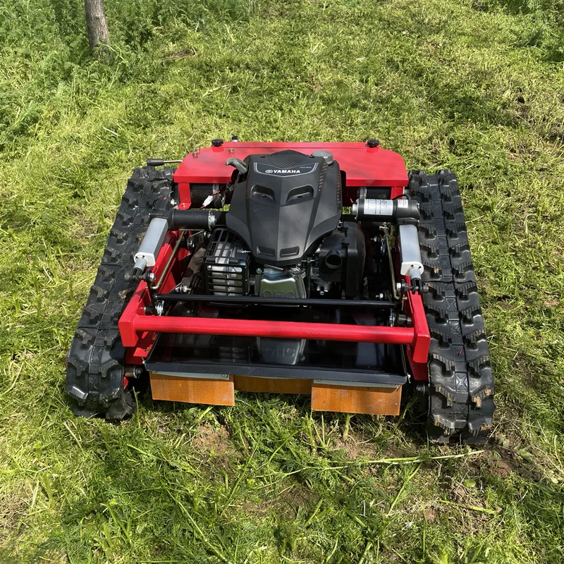 UR550 Mini Remote Control Snow Blade Lawn Mower Two In One Machine Robot Grass cutter Machine with Snow Blade