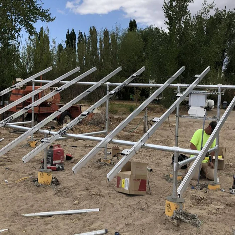 BRISTAR Universal Aluminium PV Support Solar Panel Mounting Brackets Ground Racking Systems