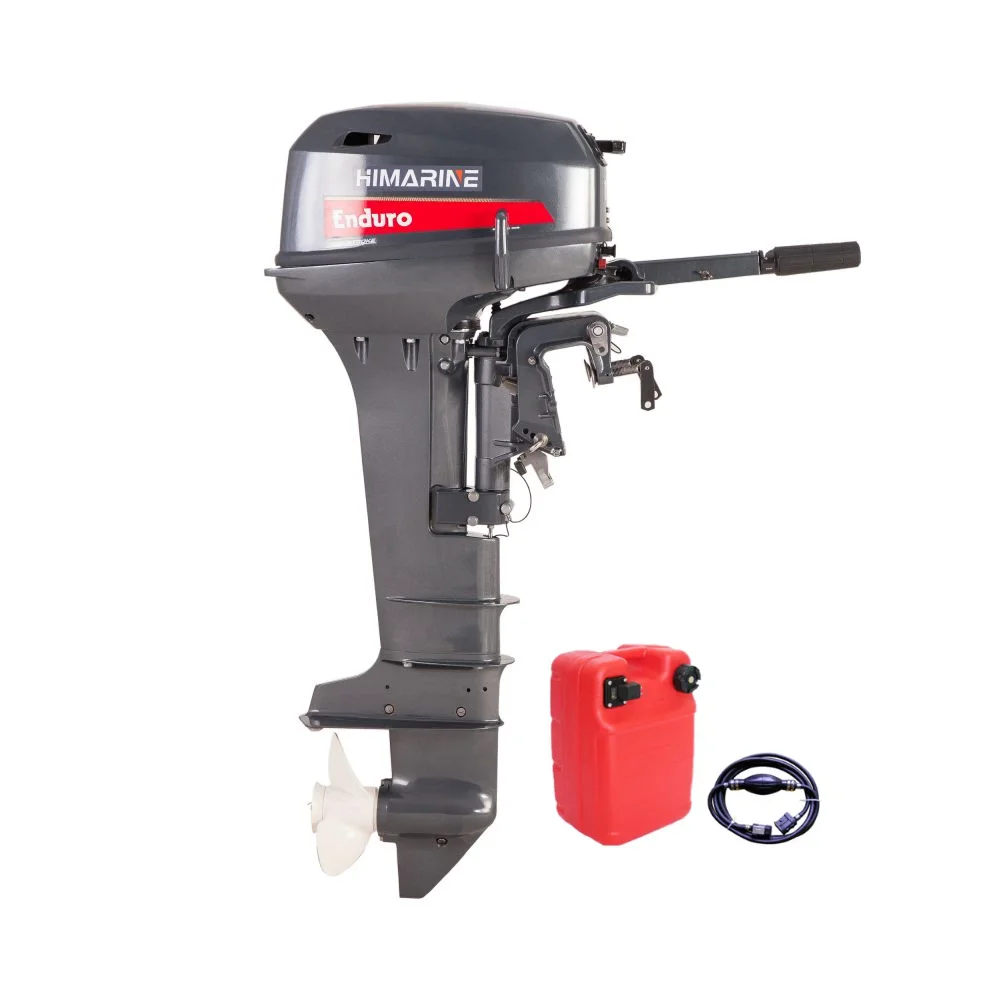 Water-Cooled Outboard Motor 2 Stroke 15HP Boat Engine E15DML 6B4 Model For Marine