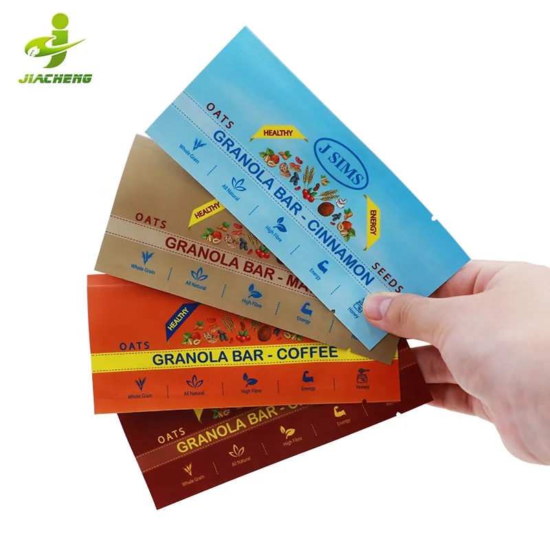 JIACHENG Cheap price small three sides sealed plastic mylar vegetable plants bag grain crop package grass herb pasture seeds pac