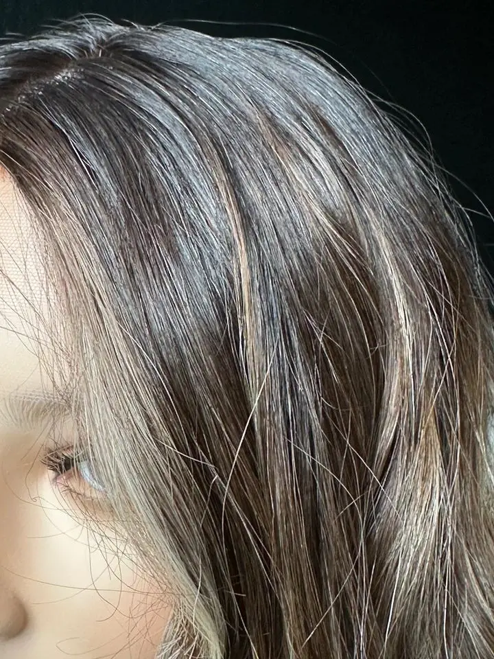 Cool Platinum Highlight Blonde European Hair Lace Top Jewish Wig Single Knot Hand Tied Lace Front Wig For Women Hair Loss