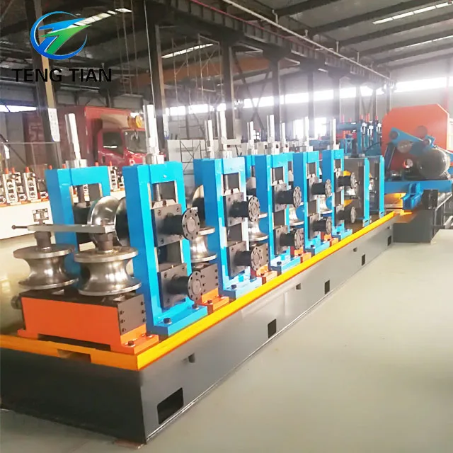 HG140 Carbon Steel Pipe Making Machine Square and Round Tubes Galvanized Steel Carbon tubes making equipment