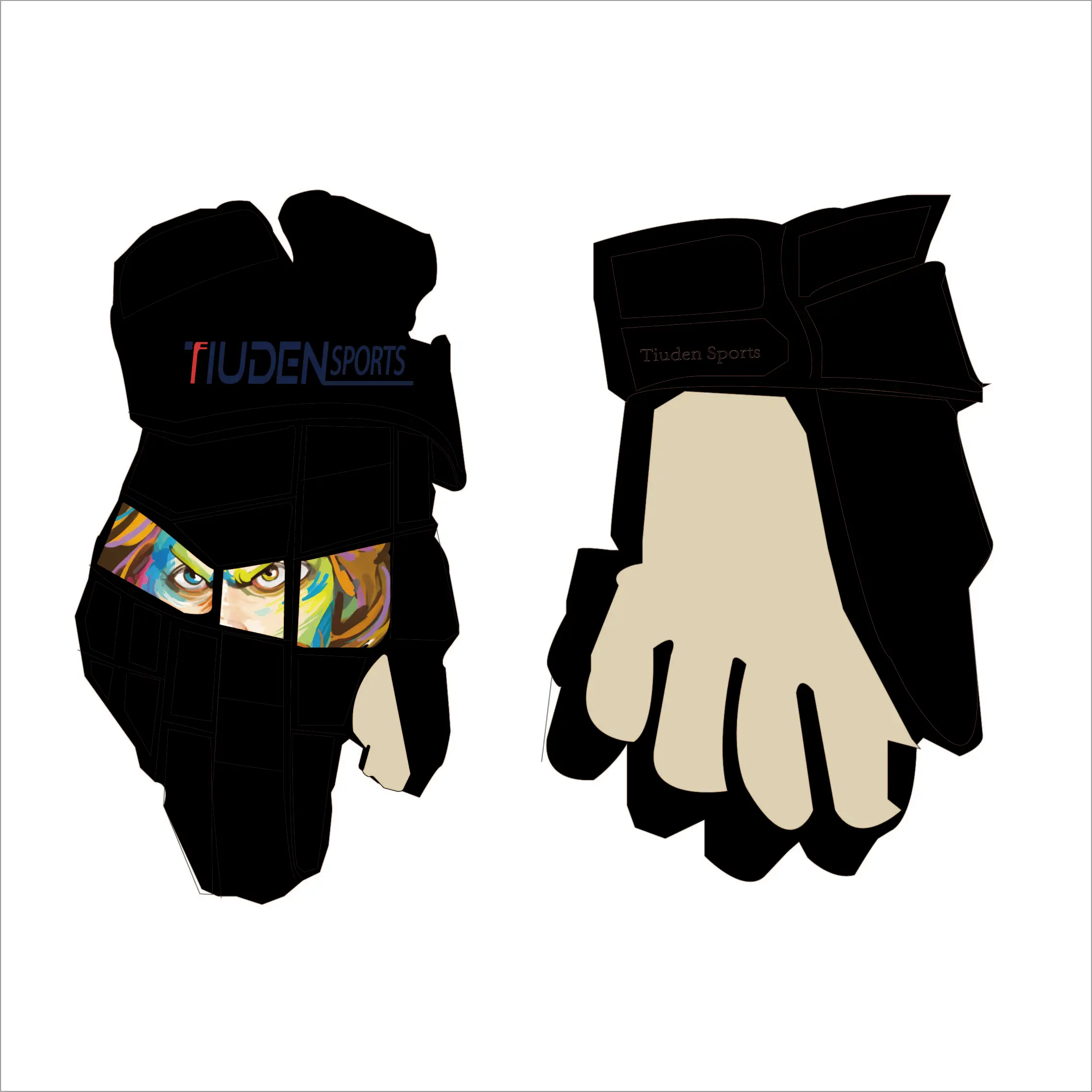 Wholesale Affordable Price Ice High Quality Professional Custom Durable Ice Hockey Gloves