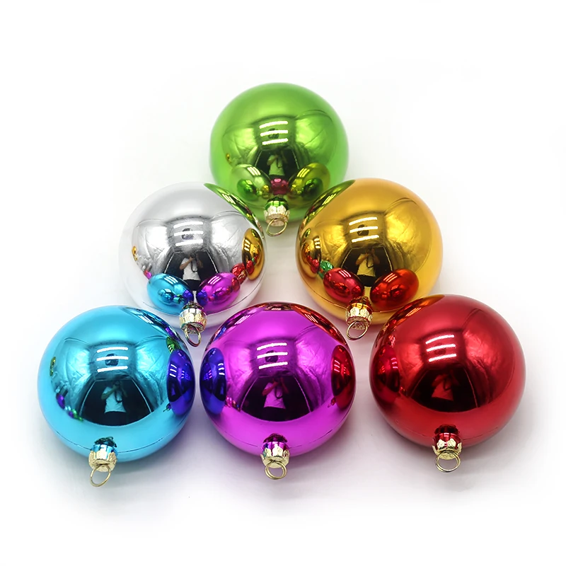 DIY Custom Pattern Sublimation Blank Metal Christmas Hanging Ball