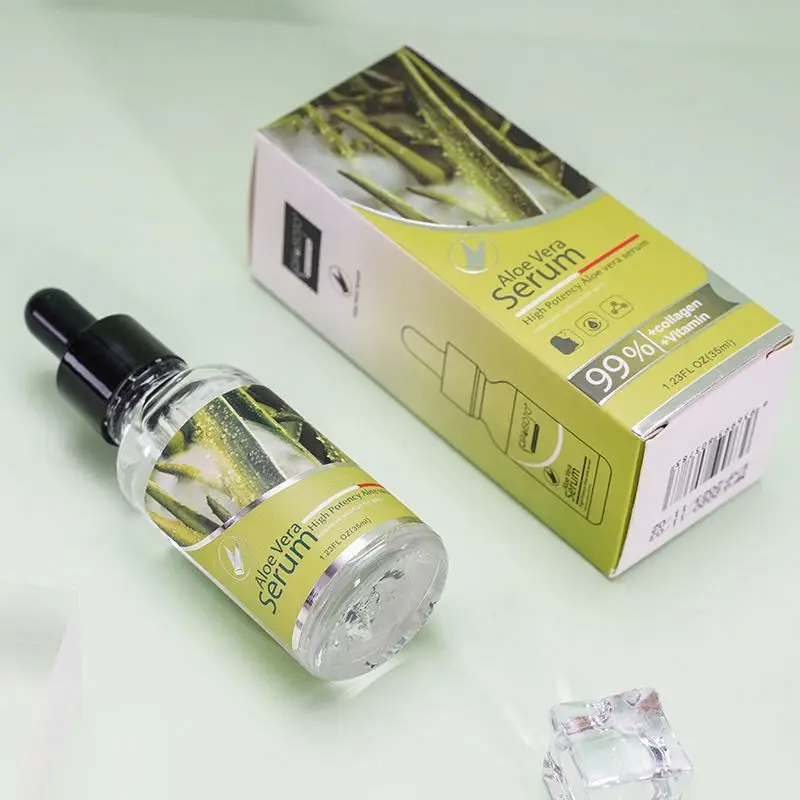 
 Новая продукция, сыворотка для ухода за кожей, отбеливающая 100% Органическая сыворотка с алоэ вера с витамином Е  