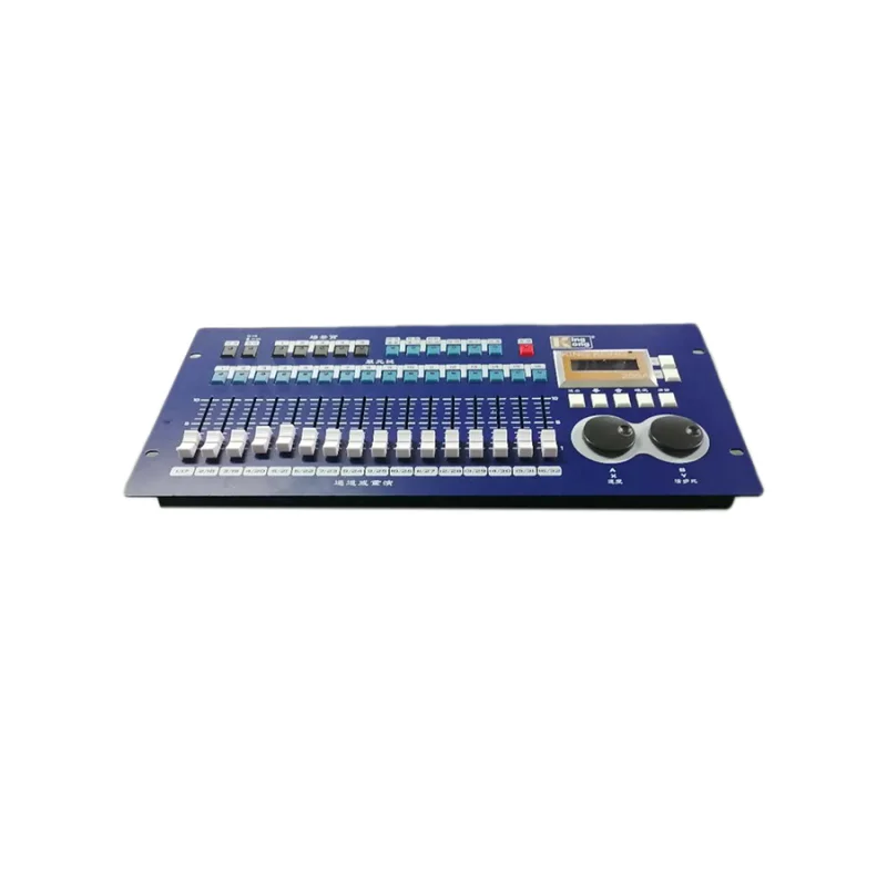 Professional Dj Party Ac220V Dim Blue Color Dmx512 Iron Dmx Controller Lighting Console Dmx512 Controller