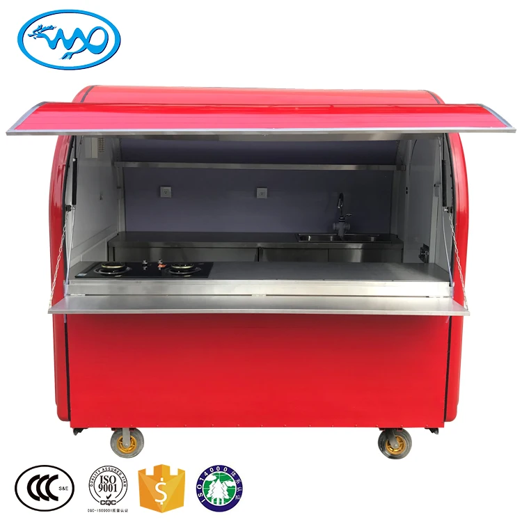 Вагон-ресторан снэк-всадников пуш-ап ночной рынок киосков мобильный Жарка с глютеном четырёхколёсный вагончик с Коммерческие многофункциональный мобильный тележка для еды