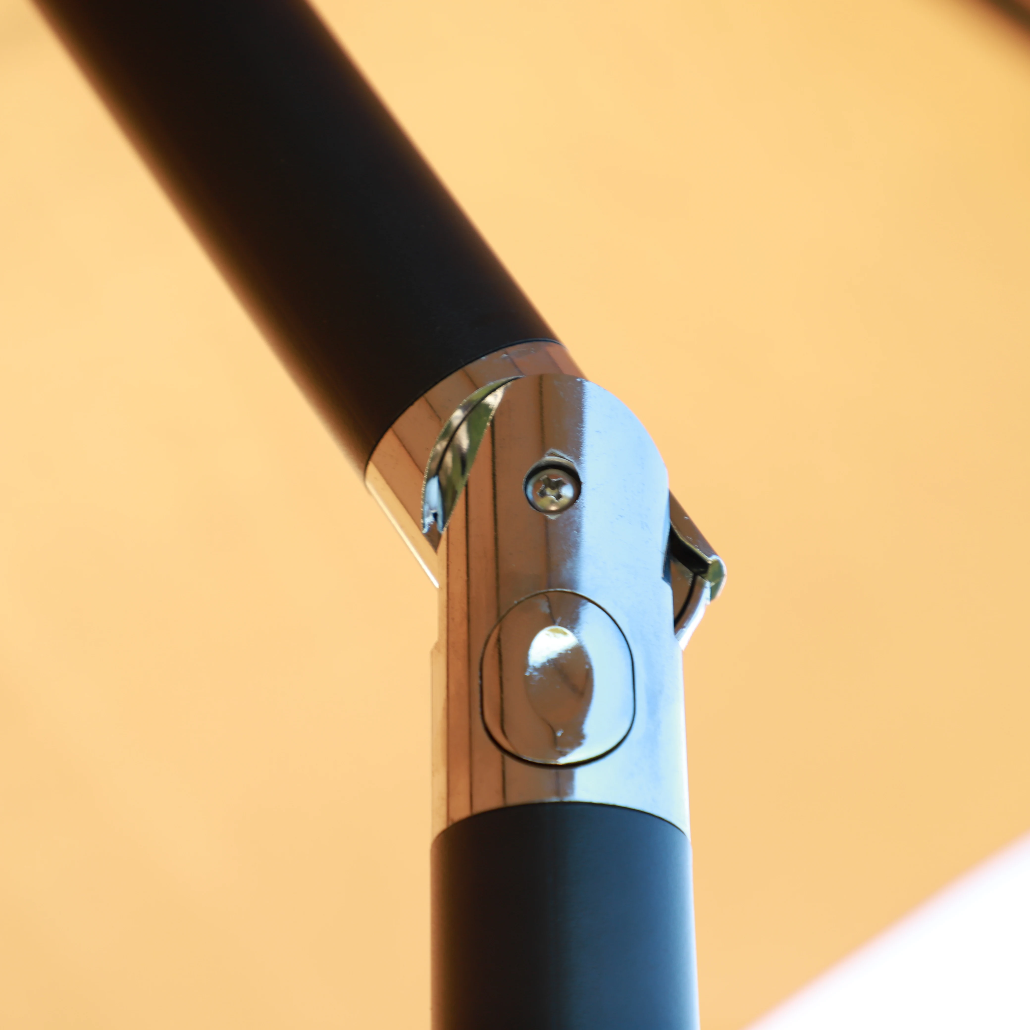 Courtyard Market Garden Sunshade Outdoor Umbrella Solar Led Lighting Parasol Patio Umbrellas