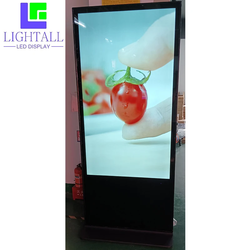 Hot Selling 65 Inch Self Service 4K Touch Screen Kiosk LCD Floor Standing Advertising Display