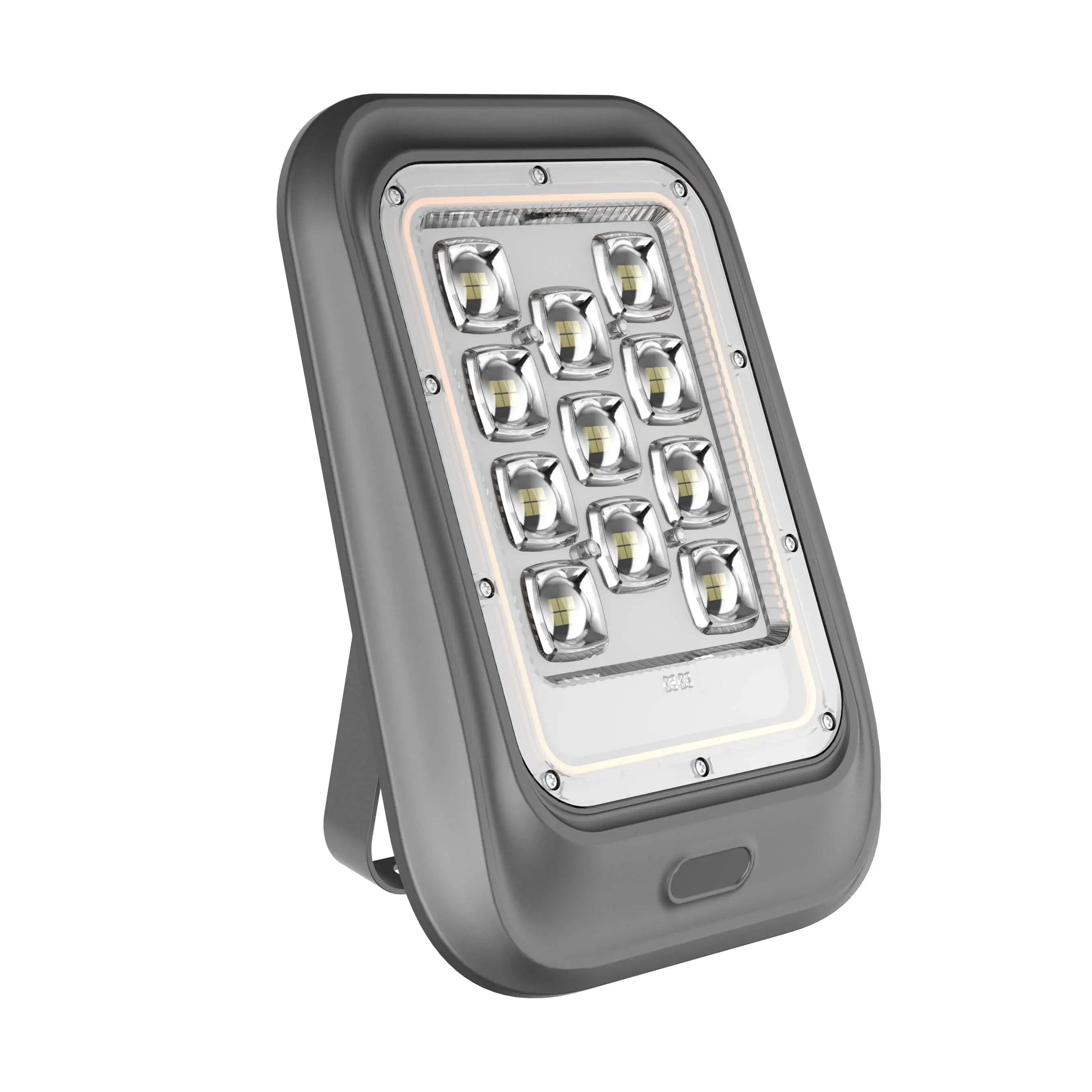 High Lumen 100W 200W 300W 400W IP65 Solar Powered Lamp Outdoor Environmentally Solar Reflector LED Projector Solar Flood Light