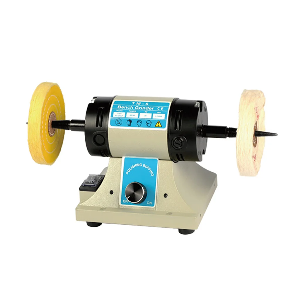 High Quality 300w Super Power Electric Jewelry Dual Action Polisher Buffing Machine