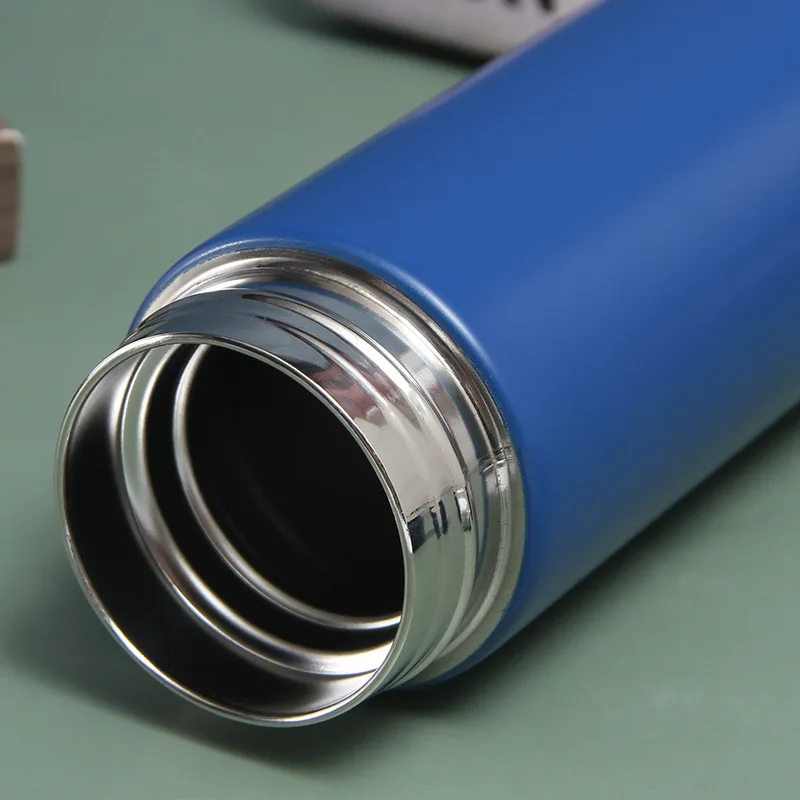 Portable smart thermos cup digital display stainless steel temperature display vacuum flasks vacuum insulated mug