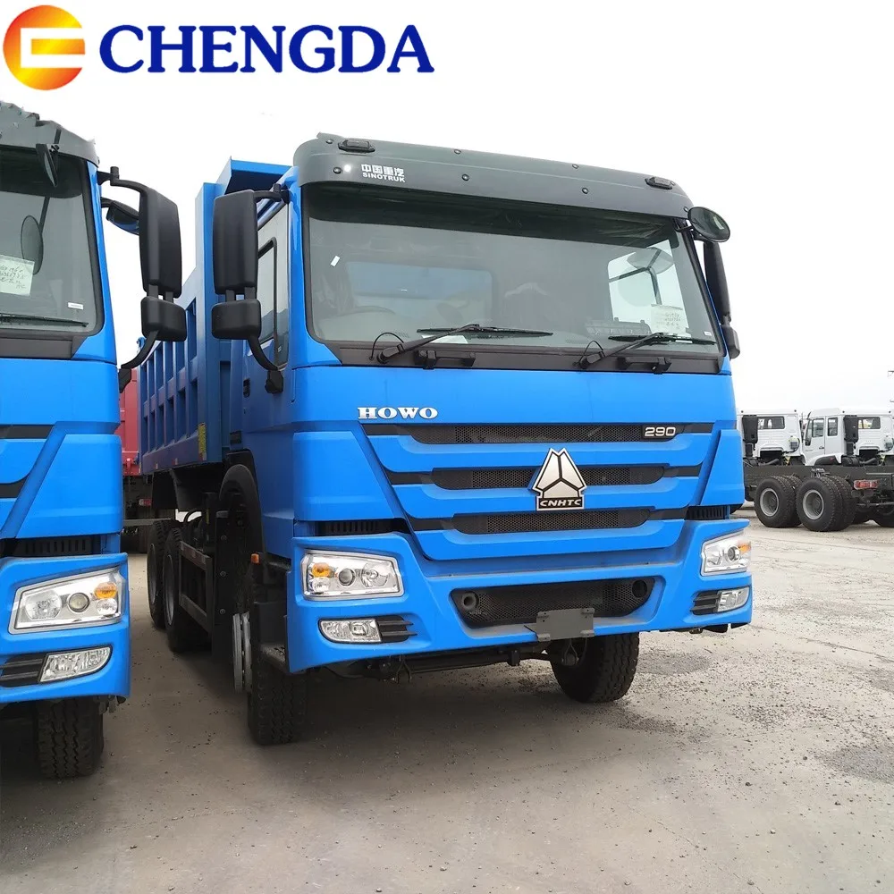 Used Blue Howo Dump Truck 6x4 Tipper Truck For Sale