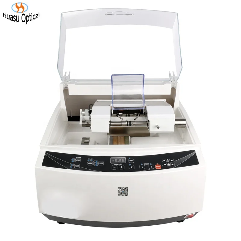 optical lens cutting equipment auto lens edger China automatical lens milling machine