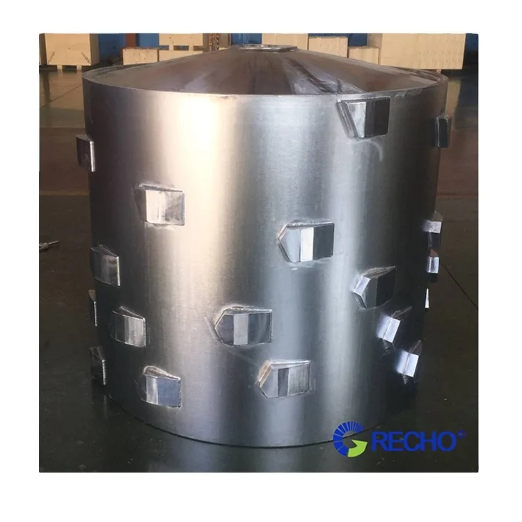 Pulp Making Parts Stainless Steel Wear -resistant Fiber Fractionating Pressure Screen Rotor For Pulp Mill