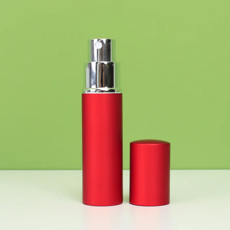 10ml flat head perfume dispenser bottle mosquito repellent alcohol spray small glass metal bottles