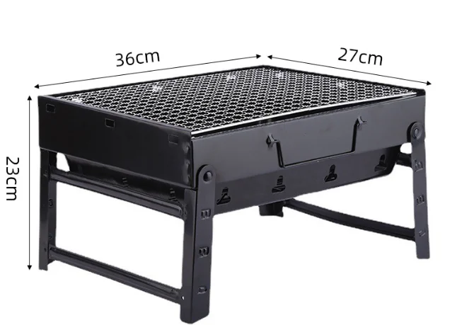 foldable bbq grills outdoor Foldable Mini Camping Flat Top Barbeque Grill Folding Barbecue Outdoor Portable Charcoal Bbq Grills