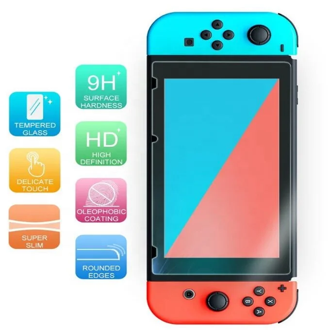  Аксессуары для игровых приставок 0 33 мм Защита экрана Nintendo Switch защитная пленка защита закаленное