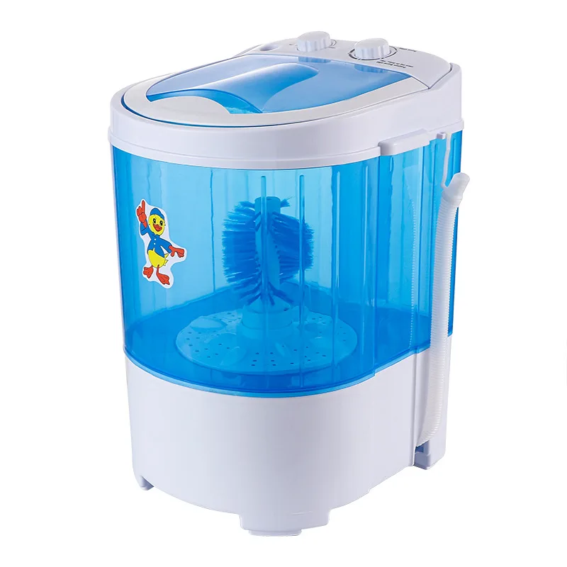 New Portable Double Knob Baby Underwear Electric Washing Machine Plastic Multifunctional OEM 220V Mini Automatic Washing Machine