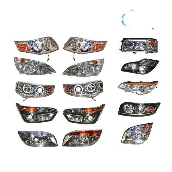 
led auto truck bus headlight for Yutong Higer Kinglong Toyota Coaster Volvo 