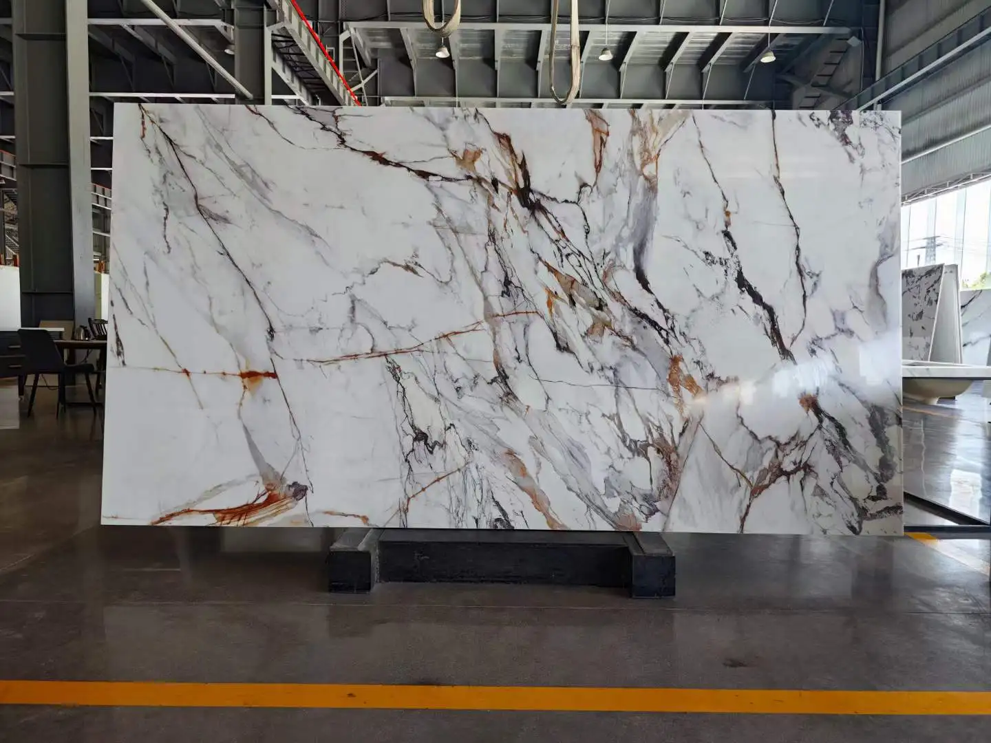 Book match white nano glass table top nano glass floor tiles low price china wholesale wall stone veneer