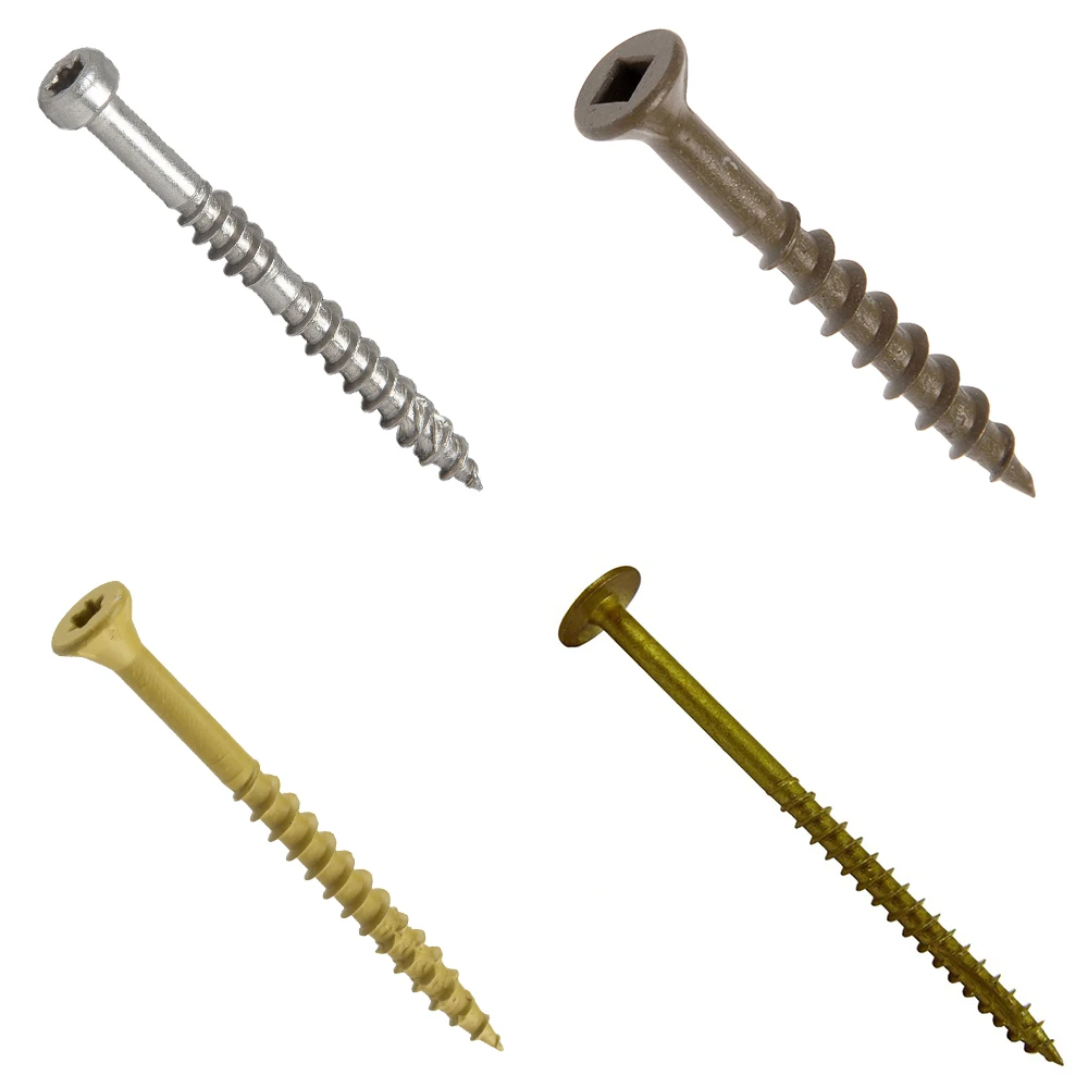 Деревянная палуба винт Звезда Torx Стеклярус Phillips оцинкованный M4X40 керамический 10 дюймов 3 T 25 304 316 нержавеющая сталь палубы