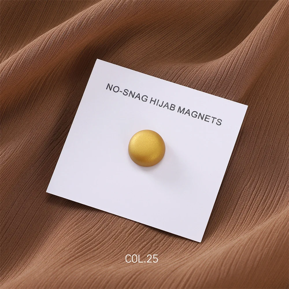 Premium Strong Hijab Magnetic Pins Multi-Use Hijab Magnets Professional Pinless Magnetic Hijab Pins Shiny and Matte Style