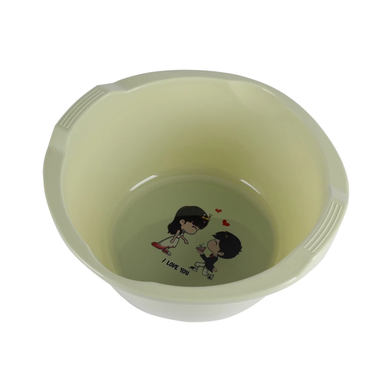New Design High Quality Cheap Deepen The Plastic Basin with Handle