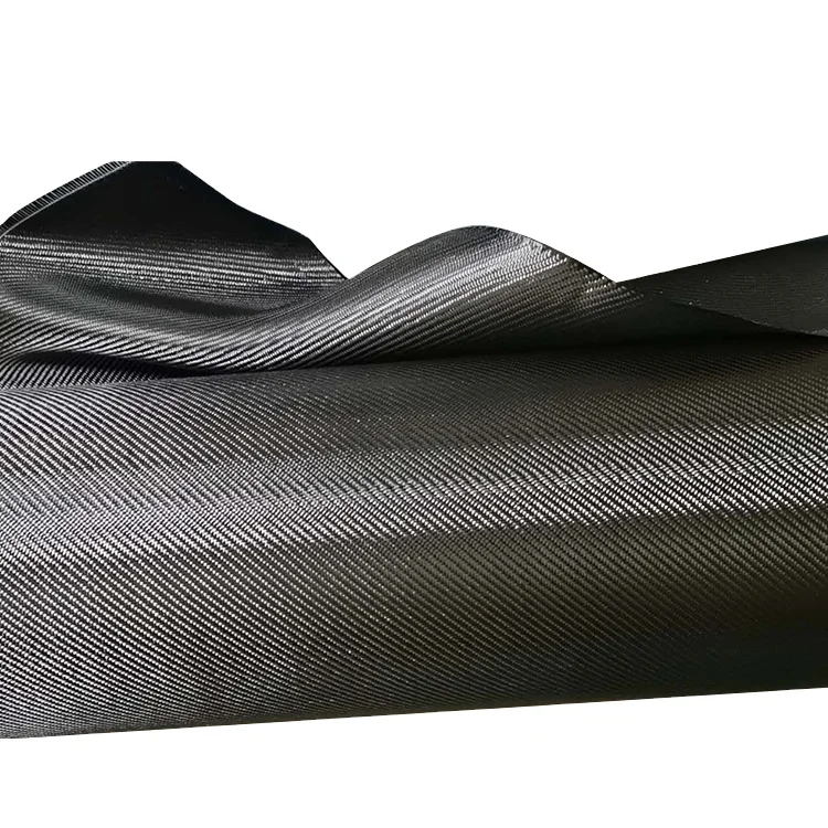 120gsm Aramid And Carbon Hybrid Stretch Fabric 2x2 Twill 3k Carbon Fiber Cloth with Good Price Per Kg