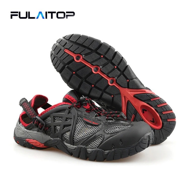 Water fish quick dry fly fishing wading shoes anti-slip for summer sport breathable barefoot slip on five toe aqua shoes socks