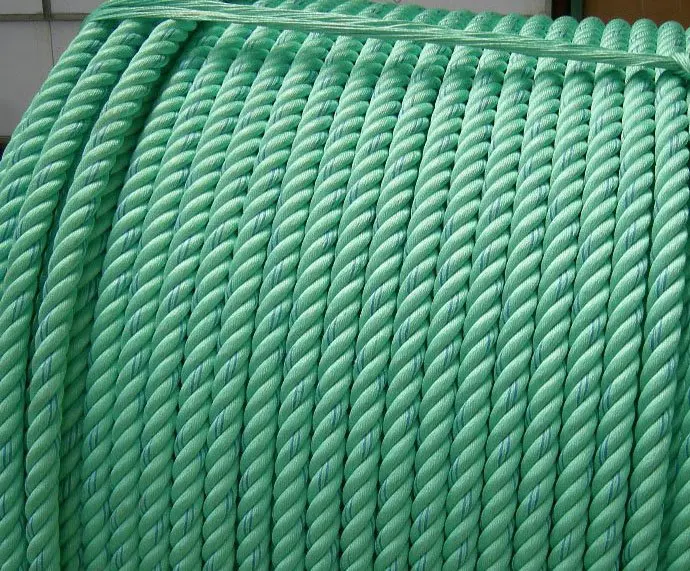 4 Strand  PP Combination Rope For Fishing Trawler  16mm/18mm Playground rope