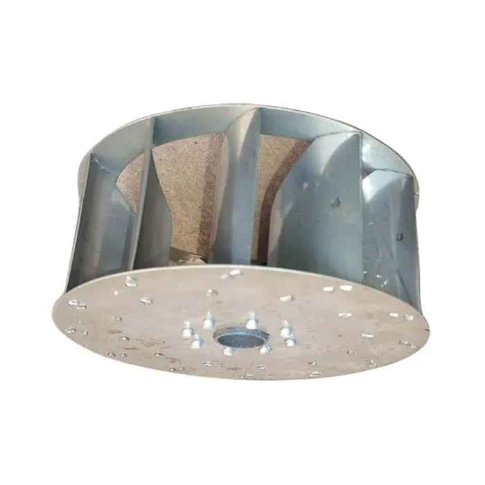 Stainless steel centrifugal fan blade impeller dust removal fan blade dust suction fan impeller