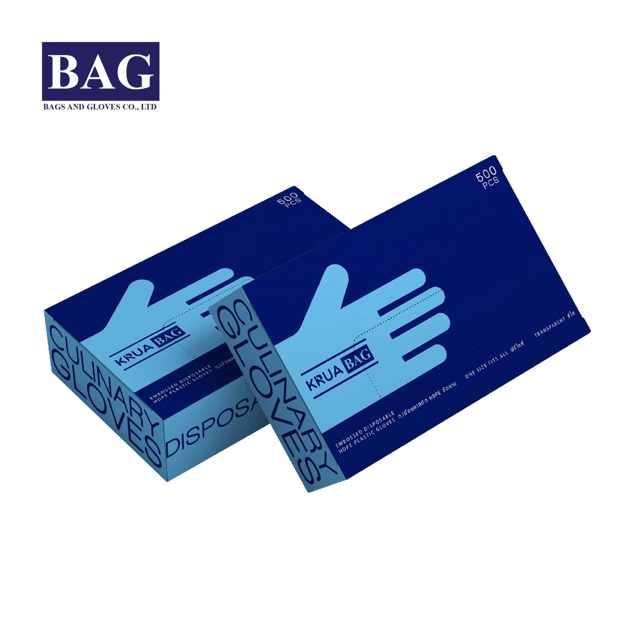 
Cheap Transparent disposable hdpe gloves 