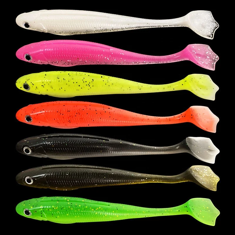 High quality New fishing bait 10cm / 5.5G artificial silica gel soft bait lures bait wholesale