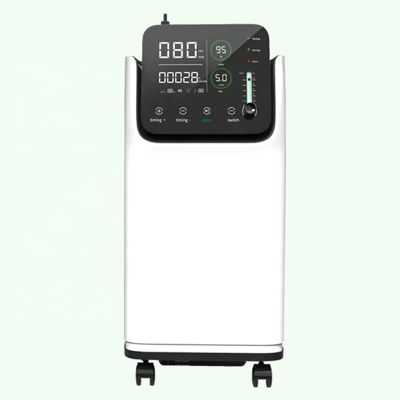 AMONOY ZY-5AW Large screen display portable medical oxygen concentrator 5L