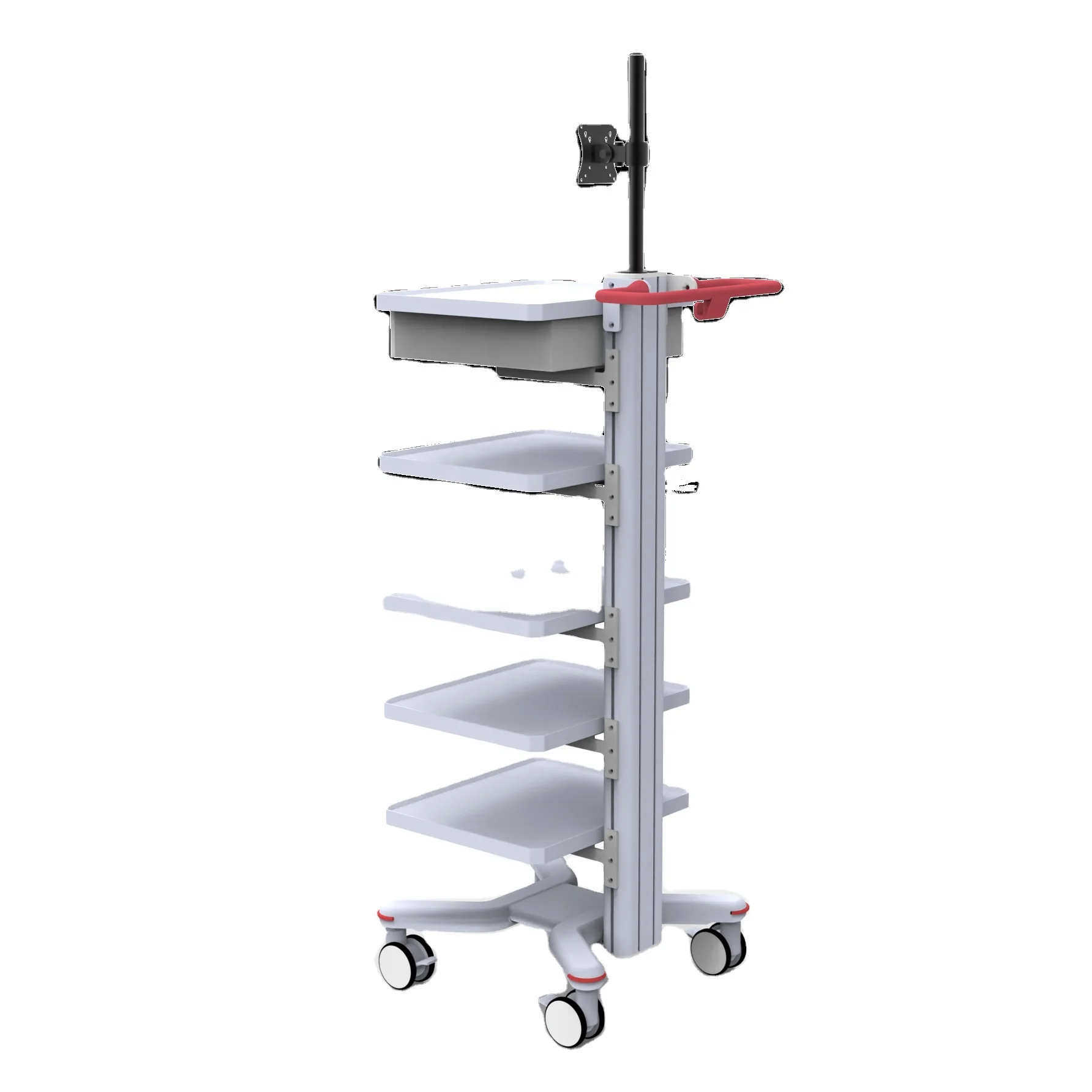 Convenient and practical  Emergency trolley hospital  medical cart supplies