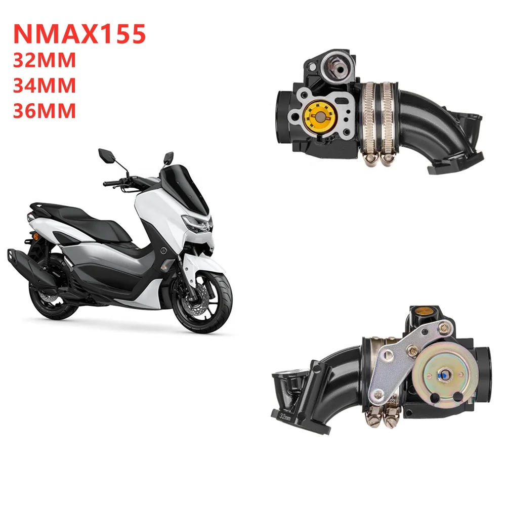 32 мм 34 мм 36 мм дроссельная заслонка мотоцикла для Yamaha NMAX 125 150 155 NMAX155 NMAX150
