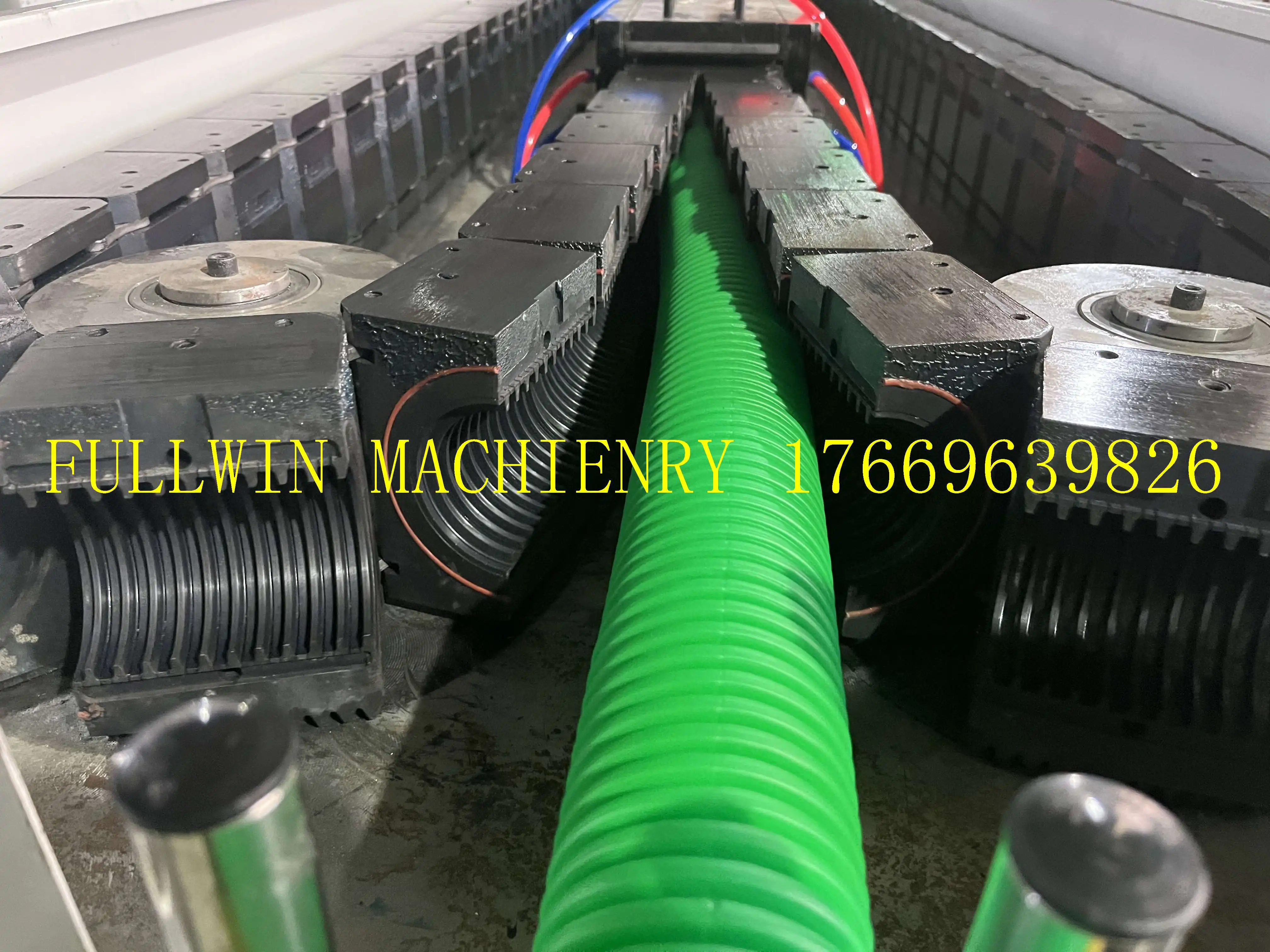 Factory direct supply high quality water drainage system pvc double corrugated pipe production line plastic extruder machinery