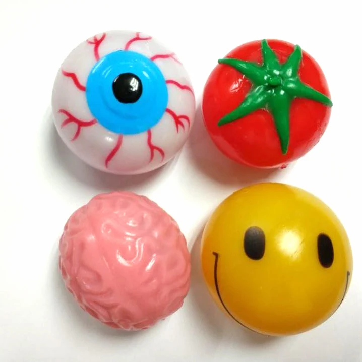 Amazon Hot Sell TPR Splash Anti Stress Squishy Stress Fidget Sticky Splat Balls For Adults