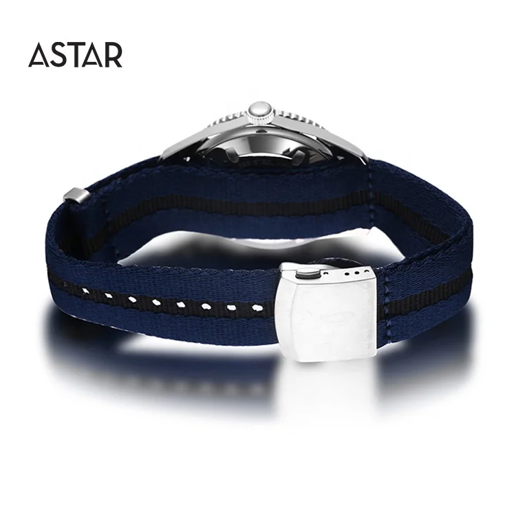 Oem dome sapphire dome 20atm nylon strap 904l stainless steel diver mechanical automatic vintage watch man for sale