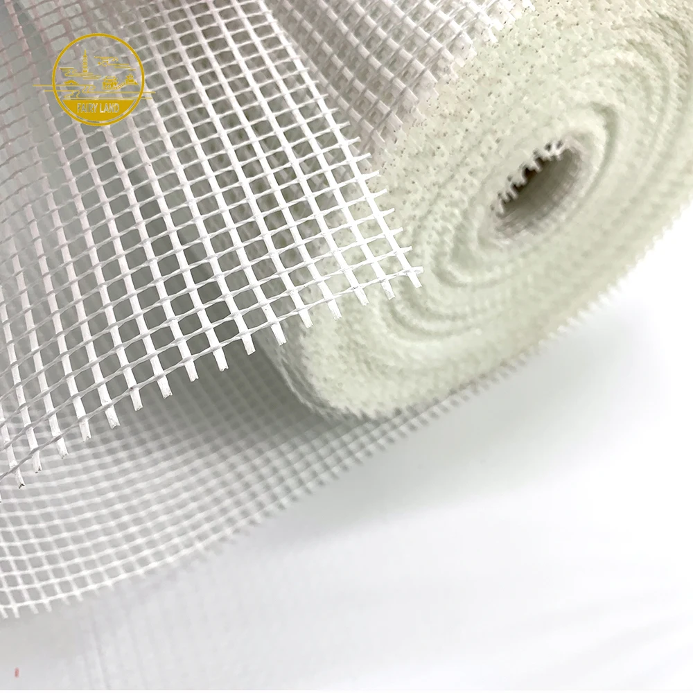 XIANJING Factory Extremely High Durability White Weight 40g to 300g Stucco Fiberglass Mesh